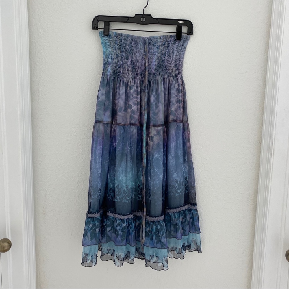 Anthropologie Lapis convertible Dress/skirt